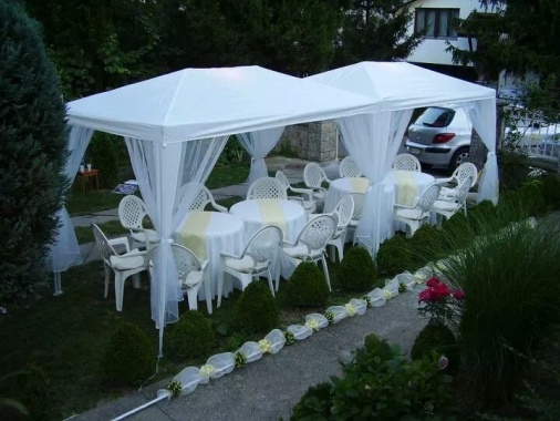 Garden Bianco Šatori * šatori