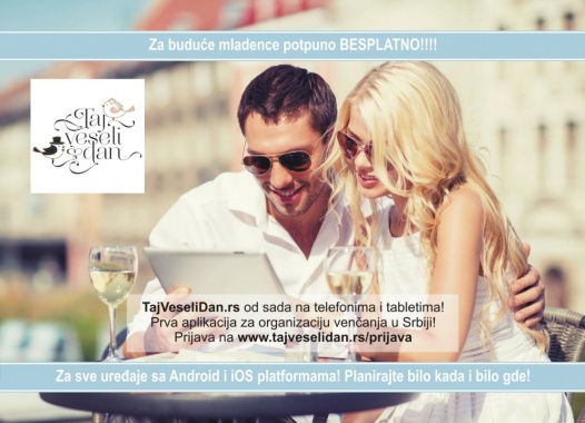 TAJ VESELI DAN - organizacija venčanja